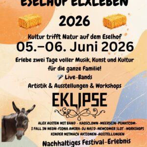 05. - 06.06.2026 Kleinkunstfestival auf dem Eselhof Elxleben